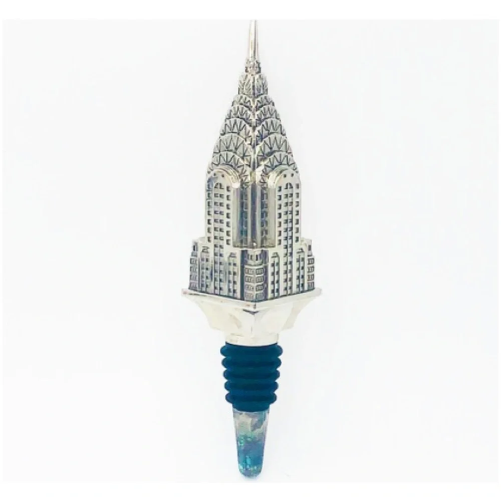 NYC Bottle Stopper new in box Chrysler Building in New York city
